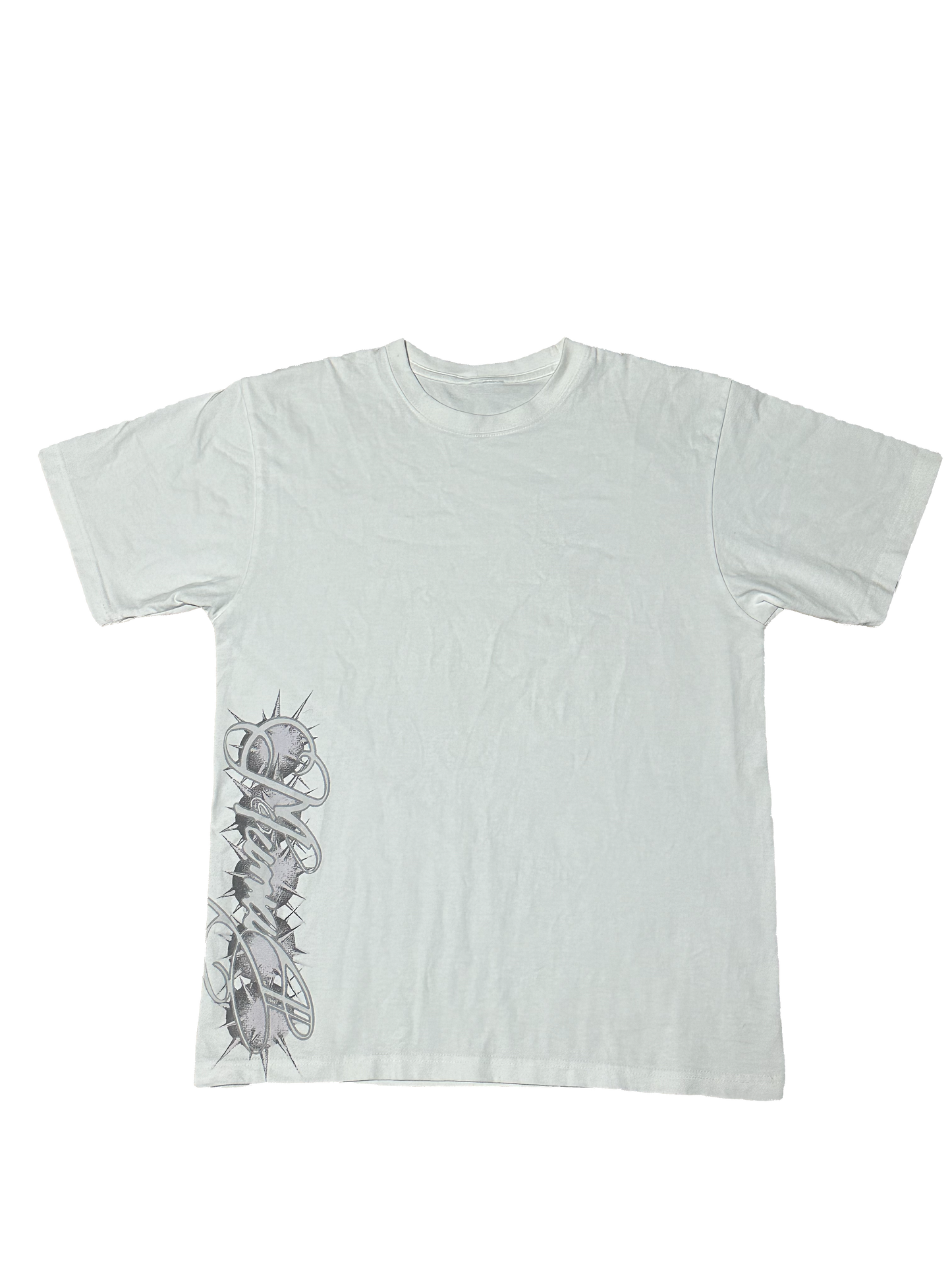 Spike ball tee - white