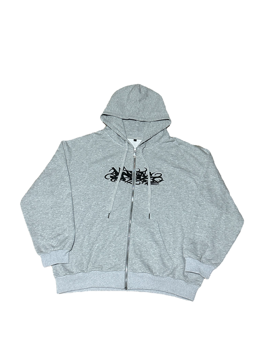 Zip up - gray